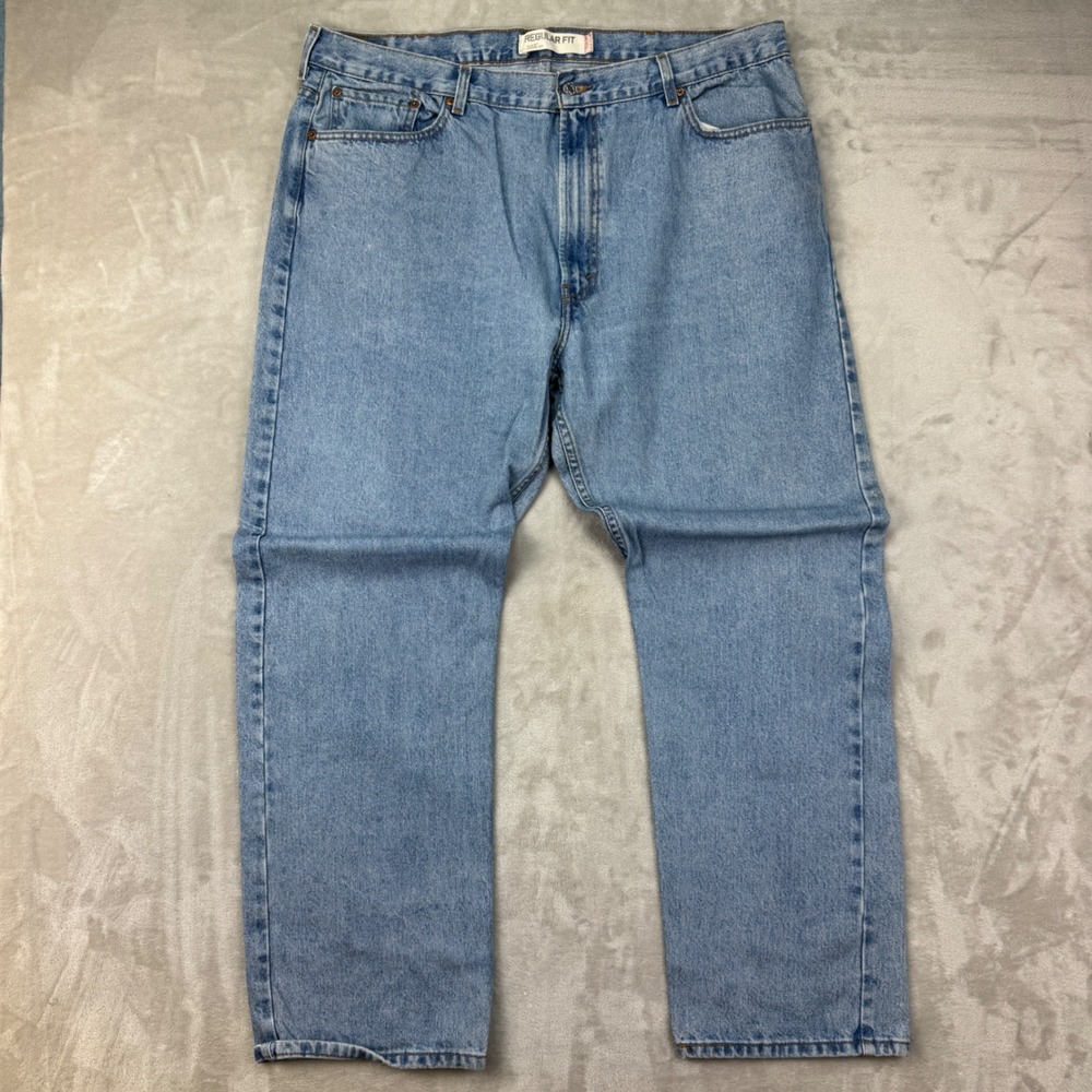 Vintage 2000's Levis 505 Mens 42x32 (40x32) Regular Fit Straight Leg Denim Jeans